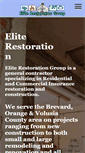 Mobile Screenshot of eliterestorationgroup.net